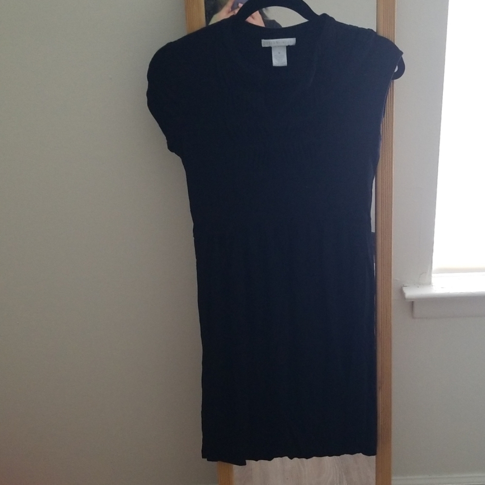 Black stretchy dress